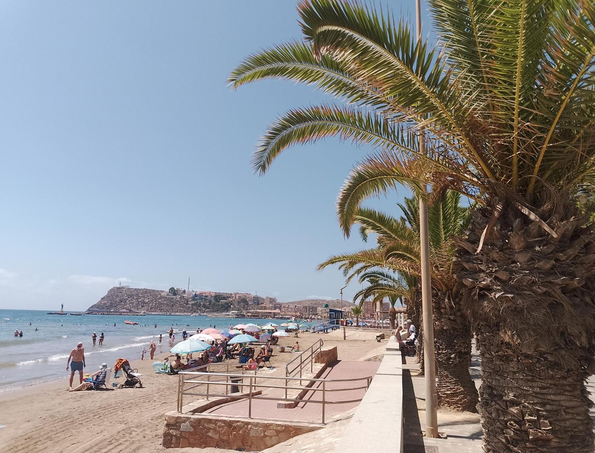 Playa Mazarron Daire El Puerto de Mazarrón Dış mekan fotoğraf